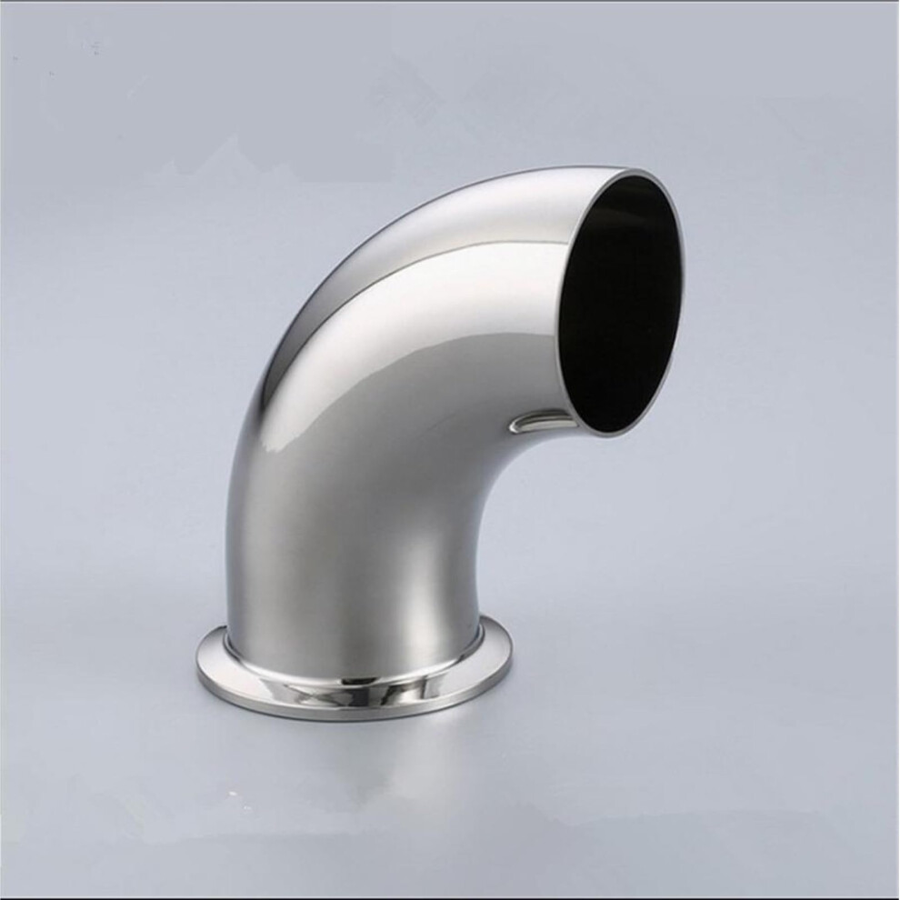 Stainless Steel Sanitary Elbow 32Mm 1.5 Inch Tri Clamp 90 Degree Sus 304 Corrosion Resistant Pipe Fitting 9455672103381