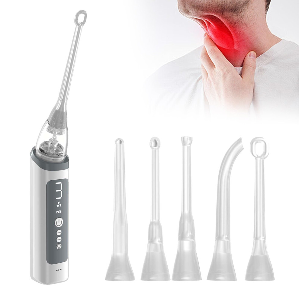Tonsil Stone Remover Electric Suction Tool TO009 for Effective Oral Care and Precise Color Matching