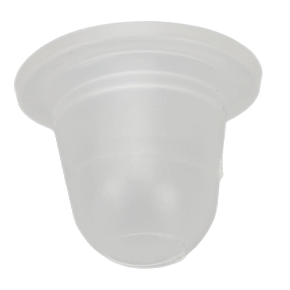 Tattoo Ink Cups 100pcs U Shape Bottom Thick Wall Disposable Silicone Pigment Holders for Artists
