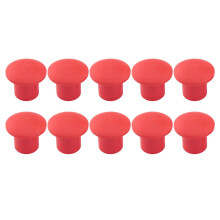 10PCS Orange Rebar Safety Caps  Visibility ABS Protective End Covers for Construction