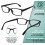 Blue Light Blocking Reading Glasses 5 Pack Anti Glare Spring Hinges Lightweight +0 Unisex 3