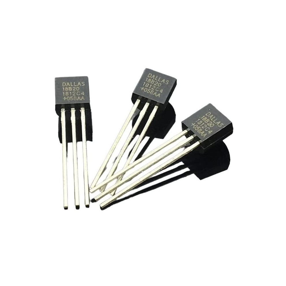 5Pcs Ds18b20 To92 Temperature Sensor For Accurate Detection And Compatible With Arduino 9455672103596