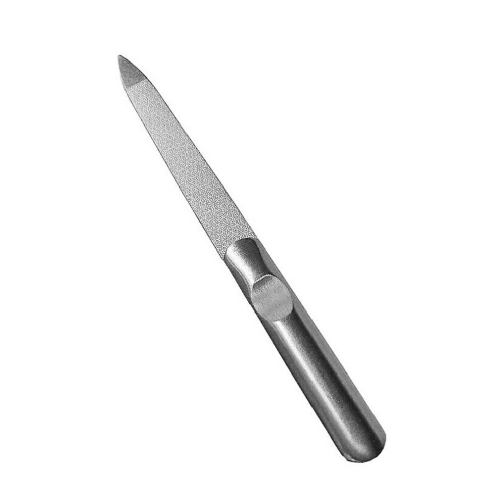 Professional DualSided Stainless Steel Nail File Buffer for Manicure and Pedicure