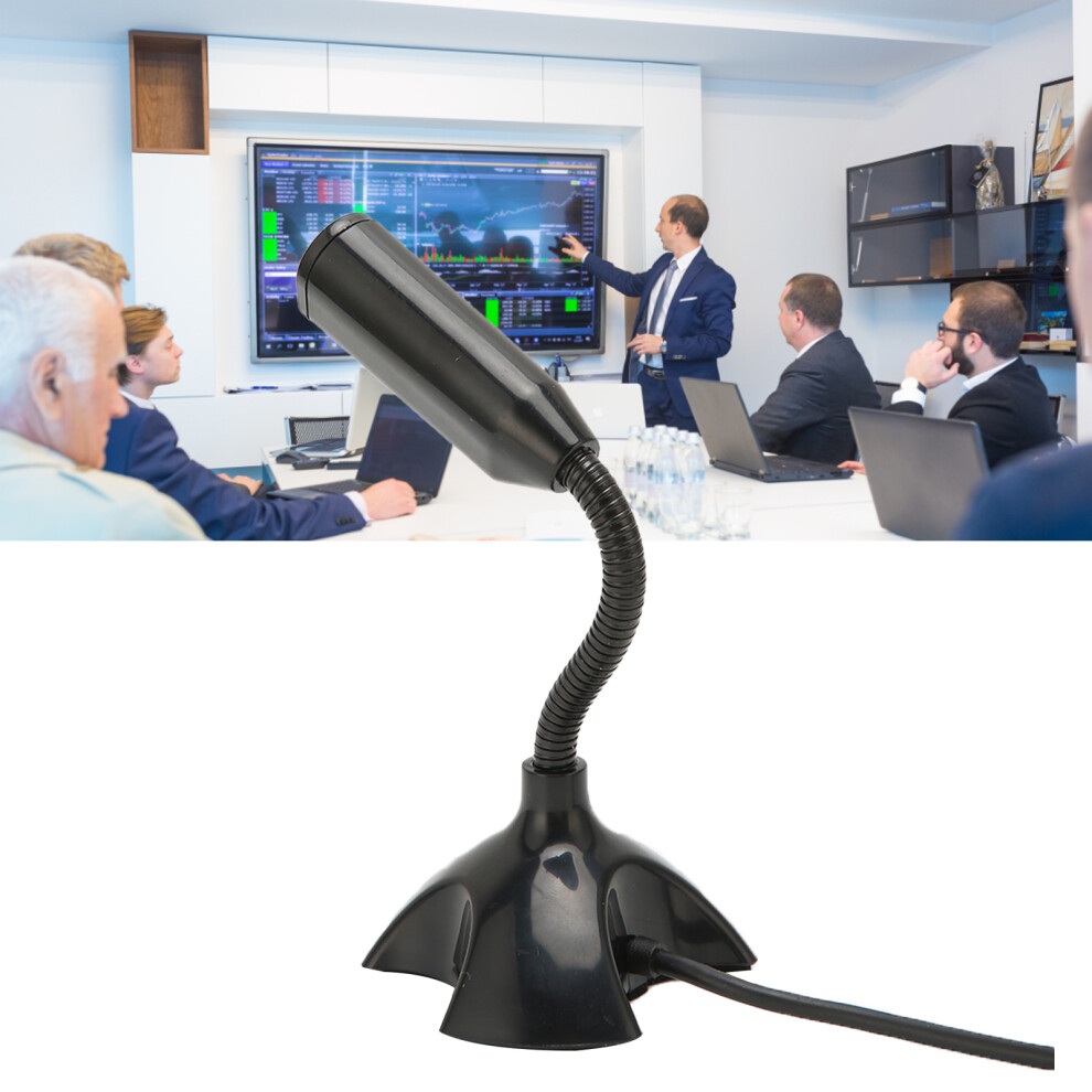 Usb Omnidirectional Noise Cancelling Condenser Microphone Â Black 8701390469775