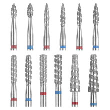 Tungsten Steel Nail Drill Bit Set for Fast Gel Removal and Dead Skin, Electric Manicure Pedicure