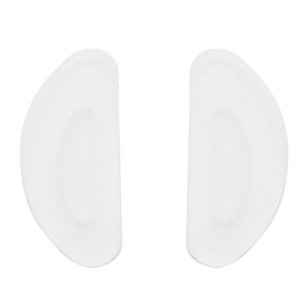 Clear Silicone Nose Pads For Eyeglasses And Sunglasses, Ultrasoft Comfort, 10 Pairs 9169991711126