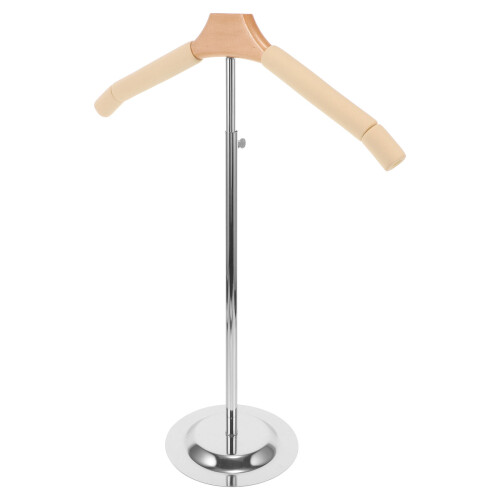 2Stk Stehende Kleiderhalter Beiger T-Shirt Stand Mit