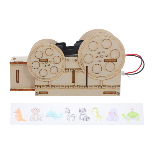 3Sets Stem DIY Holz-Bausatz Beige Kinder Lernspielzeug 2