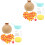 2Sets Moderne DIY Vase Holz Farbenfrohe 5