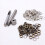 100Ensemble Oeillets Boutons Colorés Kit Avec Outils Pour Vêtements 5