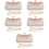 5Sets Beiger Abend Clutch Bag Mit Perlen Damen 7