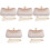 5Sets Beiger Abend Clutch Bag Mit Perlen Damen 3