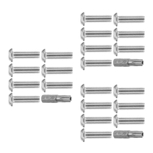3Sets Set Für Nummernschildrahmen Sicher & Stabil 2