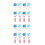 24Pcs Assorted Color Caps Cartoon Plant Shape Toppers 7