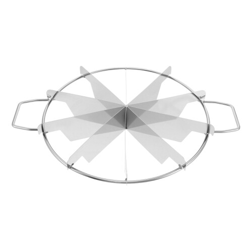 4Pcs Rustproof Stainless Steel Pie and Pizza Cutter for Baking