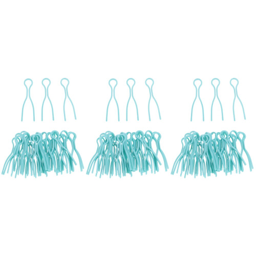 150Pièces Clips Couture Vert Support Plastique Robuste 2