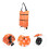 3Pcs Household Folding Shopping Trolley Bag Oxford Cloth 8