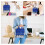 2Pièces Sac De Rangement Grand Sac Tote Notes Musicales 3