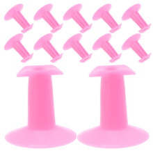 12Pcs Nail Practice Stand Fake Tip Holder Display Base For Beginners