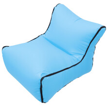 Portable Inflatable Sofa Seat Inflatable Cushion For Outdoor Lounging Mattress Lazy Sofa For Beach Pool