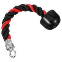 4Pcs Tricep Rope Attachment for Gym Cable and Fitness Use