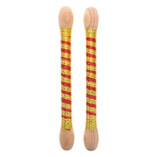4Pcs Multi-Color Wooden Drumsticks for Beginners and Advanced Drumming 1