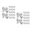 48Pcs Christmas Silver Bowknot Ornament Cloth Xmas Tree Decor 6