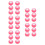 30Pièces Couvercles Rose Pour Bébé Étanches Voyage 4