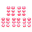 30Pièces Couvercles Rose Pour Bébé Étanches Voyage 3