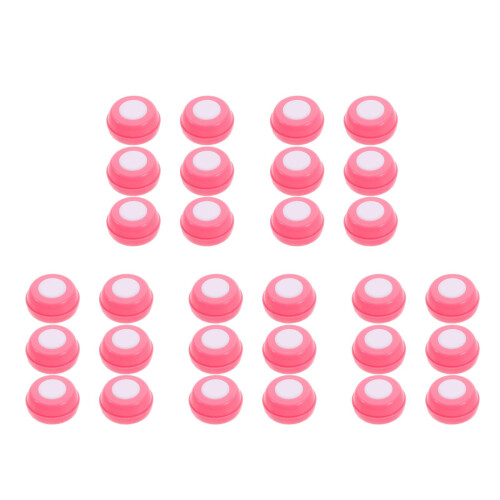 30Pièces Couvercles Rose Pour Bébé Étanches Voyage 2