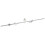 2Pcs Silver Drain Rod Set Metal+plastic Bathroom Sink Pop- Rod 3