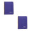 2Pcs A5 Dark Blue Lined Journal Spiral Notebook for Women Work Use 8