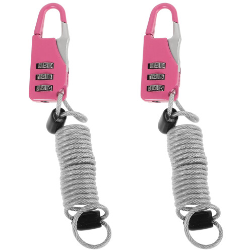 2 Sets 2pcs Lock Quick Pvc Bike