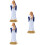 3St Witte Resin Beeld Ornament Voor Thuis 9