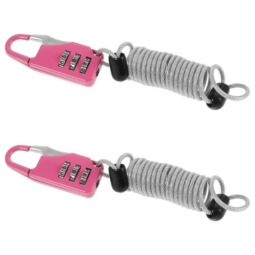 2 Sets 2pcs Lock Quick Pvc Bike 1