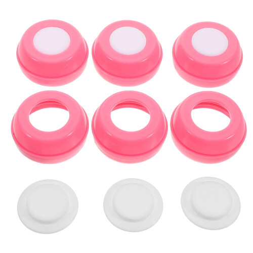 30Pièces Couvercles Rose Pour Bébé Étanches Voyage 1
