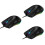 3Pcs 7 Keys Rgb Backlit USB Gaming Mouse for Computer and Laptop 6