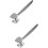 2Stk Fleischmallet Aus , Hausgebrauch, Sanftes Fleischklopfen 9