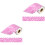 2Pcs Decorative Purple Wavy Blackboard Borders Stickers for Classroom 3