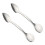 2 Pcs Metal Serving Spoon Stainless Steel Digging Scoop 9