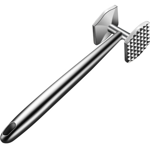 2Stk Fleischmallet Aus , Hausgebrauch, Sanftes Fleischklopfen 2