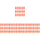 150Pcs Orange Plastic Protector Durable Bee Breeding Cages 7