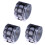500Pcs Nail Extension Tray Black Material for Salon and Beginner Use 2