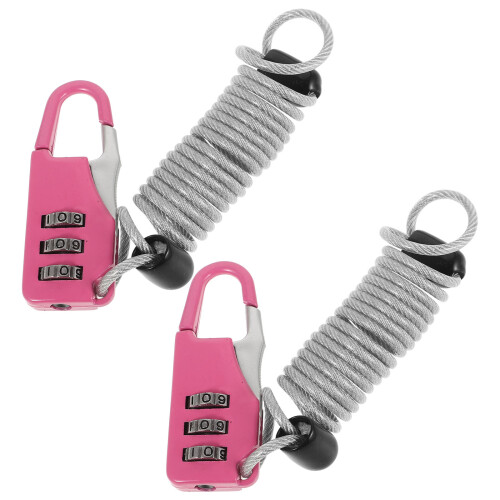 2 Sets 2pcs Lock Quick Pvc Bike 2