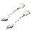 2 Pcs Metal Serving Spoon Stainless Steel Digging Scoop 6