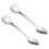 2 Pcs Metal Serving Spoon Stainless Steel Digging Scoop 11