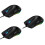 3Pcs 7 Keys Rgb Backlit USB Gaming Mouse for Computer and Laptop 7