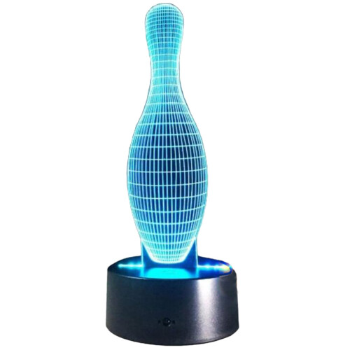 Creative Bowling Lamp 3D Touch Led Night Light For Home Office 2