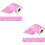 2Pcs Decorative Purple Wavy Blackboard Borders Stickers for Classroom 6