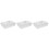 3Pcs Heat-Resistant White Enamel Baking Trays for Home Kitchen 6